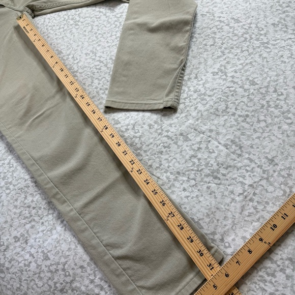 LEVI 511 Jeans Mens 31x32 Khaki Stretch Slim Fit Tapered Leg Flex - Picture 4 of 8